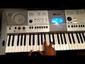 How to play Usher Me by Donald Lawrence on piano