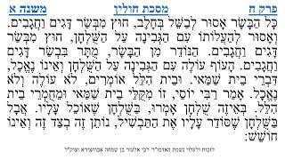 מסכת חולין פרק ח משנה א