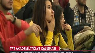 TRT Akademi Atölye Çalışmaları-Ondokuz Mayıs Üniversitesi (TRT HABER)