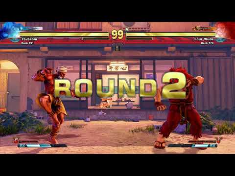 SFV~ Dhalsim (TS-Sabin) vs. Akuma (Four_Wude) HD 3