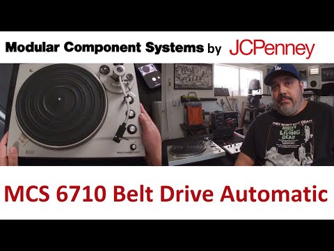 MCS - Turntable 6710 - Technics SL-1650 (type) Clone