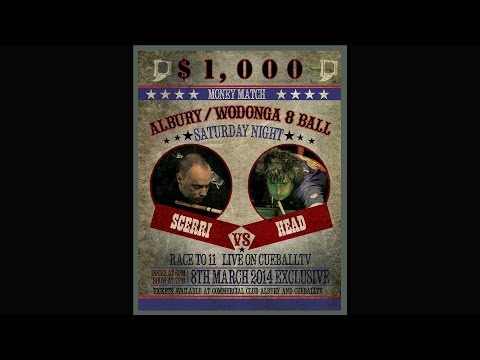 Jake McCartney v Michael Scerri  $1,000 Money Match