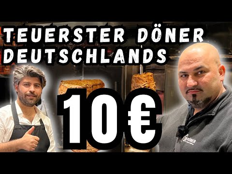 Ersin Baba testet  den teuersten Döner in Frankfurt für 10€ bei Ton Bul Döner