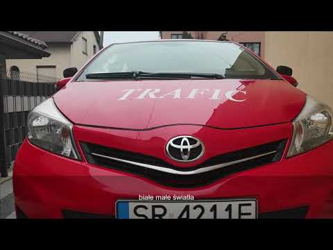 CZYNNOŚCI KONTROLNO - OBSLUGOWE TOYOTA YARIS  ŚWIATŁA PLUS MASKA