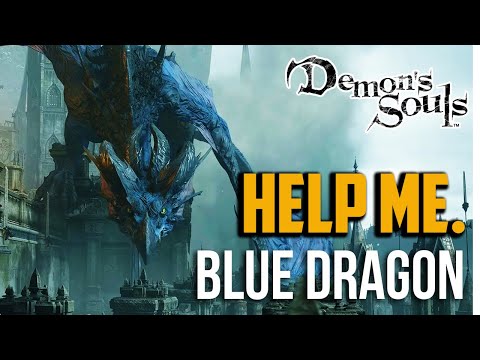 Demon's Souls PS5 : How to Kill Blue Dragon (Easy Method)