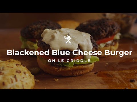How to Make a Blackened Blue Cheese Burger – Big Flavor, No Apologies