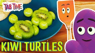 Snack Time: Kiwi Turtles | Healthy Snacks for Toddlers | Cartoons for Preschoolers | Snack Ideas
