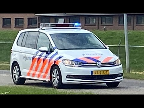 PRIO 1 Politie Naar Gaslekkage Bij Visscher Seafood. urk