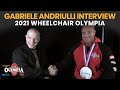 Gabriele Andriulli - 2021 Wheelchair Olympia Interview