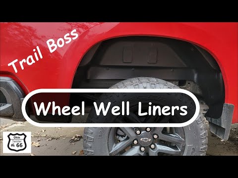 Rough Country Wheel Well Liners Silverado Trail Boss