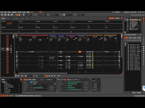 TobyFree.com - Synthwave New Retrowave tracker tutorial in Renoise