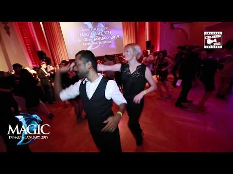 Arun Bachatero & Carmen - social dancing @ Magic Slovenian Salsa Festival 2018