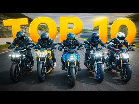 TOP 10 BILLIGSTE MOTORRÄDER NAKED BIKES 2026