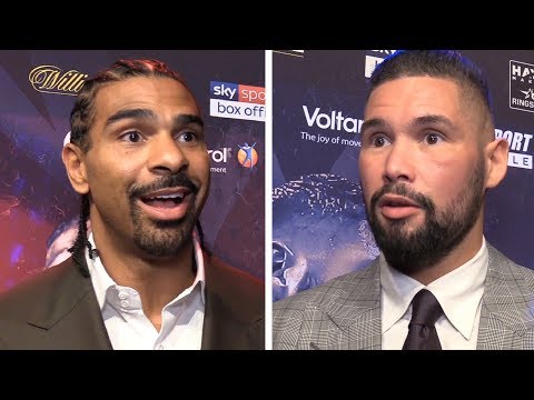 David Haye & Tony Bellew Interviews Ahead Of Their Fight