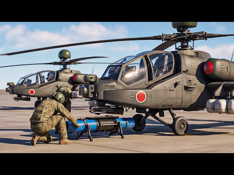 US–Japan Test New AH 64 Helicopter with Secret Ammunition That Shocks the World