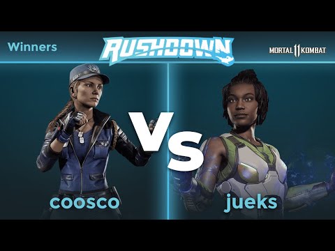 Rushdown 24 - coosco (Sonya) vs jueks (Jacqui) Winners Semifinals - MK11