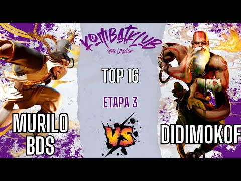 SF6 👊 MuriloBds (Rashid) vs Didimokof (Dhalsim) 👊 Kombat Klub Pro League SF6 - Top 16