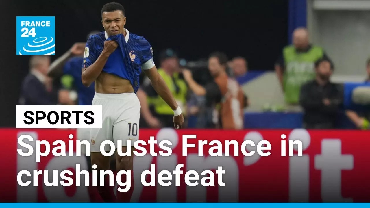 World Cup: French dream comes to an end against dominating Spain • FRANCE 24 English