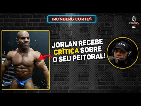 JORLAN É QUESTIONADO SOBRE O SEU FÍSICO E RESPONDE AO VIVO – IRONBERG PODCAST CORTES