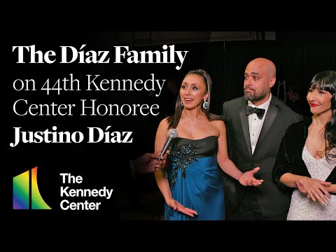 The Díaz Family on Justino Díaz | Backstage at The 44th Kennedy Center Honors