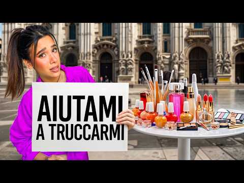 Ho chiesto a SCONOSCIUTI di TRUCCARMI… il risultato è INASPETTATO!