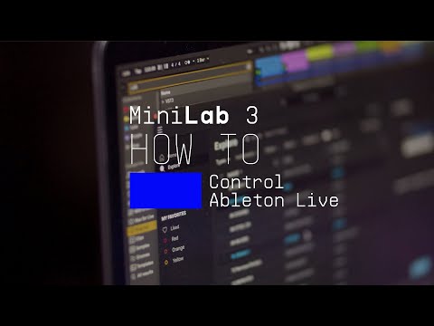 MiniLab 3 | How To Control Ableton Live