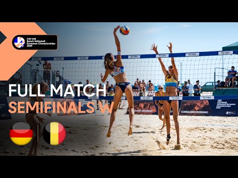Full Match | CEV U18 Beach Volleyball European Championship 2025 | Semifinals W