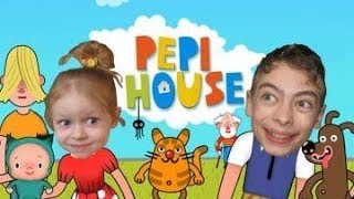 СМЕШНОЕ ВИДЕО ДЛЯ ДЕТЕЙ Pepi House поиграем в семью