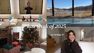 VLOG | Goodbye 2025, My 30th birthday, Lessons from my 20s, Christmas with family