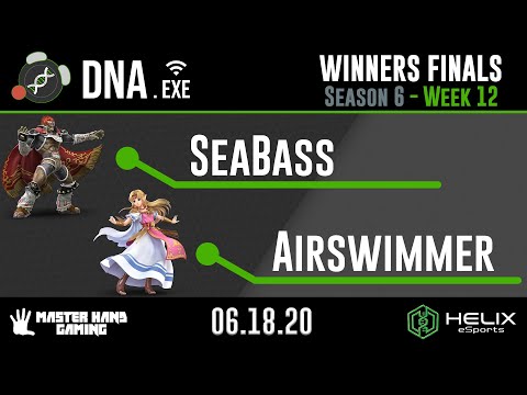 DNA.EXE S6:W12 - SeaBass (Ganon) Vs. Airswimmer (Zleda) - Winners Finals