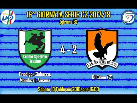 Centro Sportivo Teatino 4 - 2 SAN PIETRO TOLLO C5 || Highlights 16^ Giornata C2 (girone B)