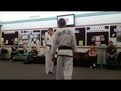 Mr. Hunter board breaking at 4h demo