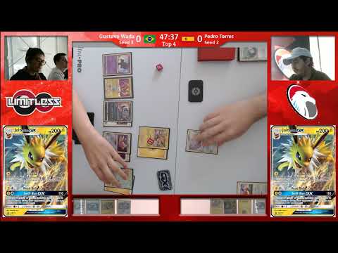 SPE Cannes TCG Top4 - Gustavo Wada vs Pedro E. Torres (Pikachu/Zekrom vs Zapdos/Jolteon)