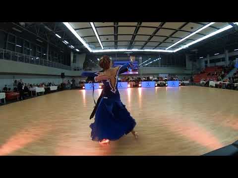 MČR STT 2018 - final - solo Viennese Waltz- Oleg Zemlyakov & Iva Riederová
