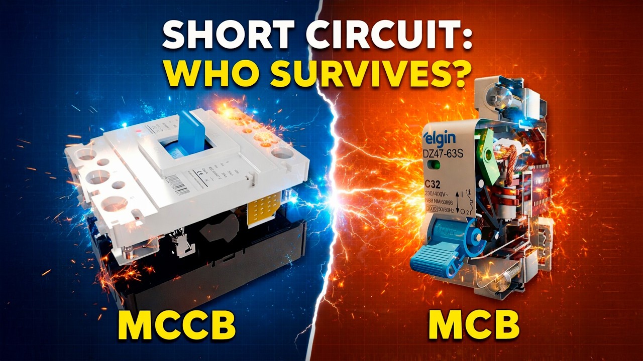 MCCB vs MCB: Why One Can Handle Massive Short Circuits