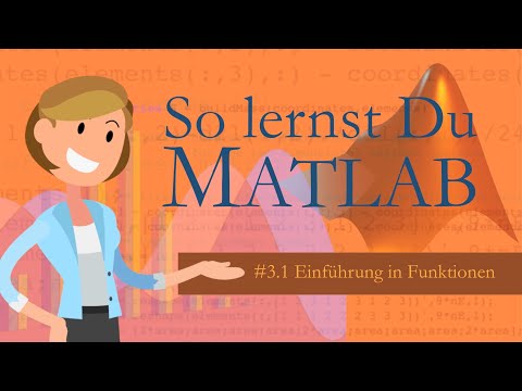 Matlab - 3.1 Einleitung Funktionen