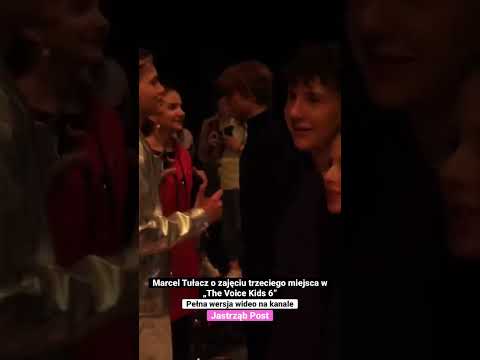 Marcel Tułacz o zajęciu trzeciego miejsca w „The Voice Kids 6” #shorts
