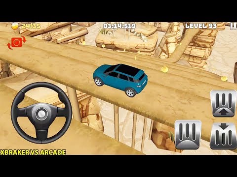 Mountain Climb 4x4: Blue Suv Driving Simulator Stages 92,93& 94 Completed - Android GamePlay 3D