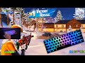 [2 HOUR] Chill😴Fortnite Keyboard & Mouse Sounds ASMR Smooth 4K🎄