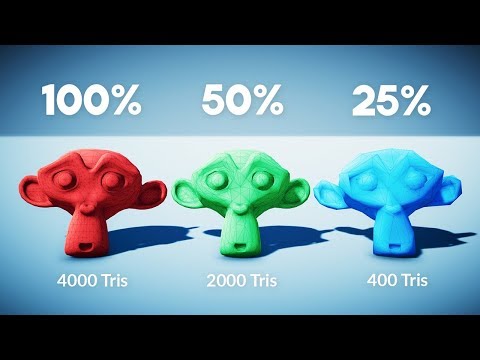 MAKE YOUR GAME RUN SMOOTH Unity LOD Tutorial