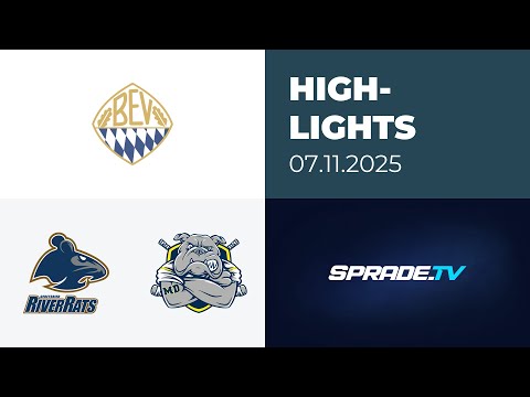 07.11.2025 - Highlights - ESC Riverrats Geretsried vs. Schweinfurt Mighty Dogs