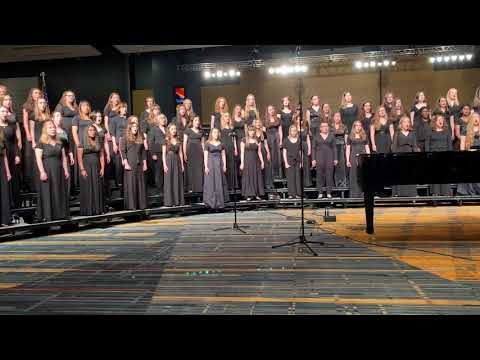 CT All-State Treble Choir 2019 - Cantate Domino (Charlotte Botha)