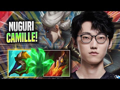 NUGURI IS READY FOR CAMILLE! - DK Nuguri Plays Camille TOP vs Jax! | Season 2022