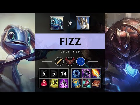 Fizz Mid vs Galio - EUW Grandmaster Patch 25.12