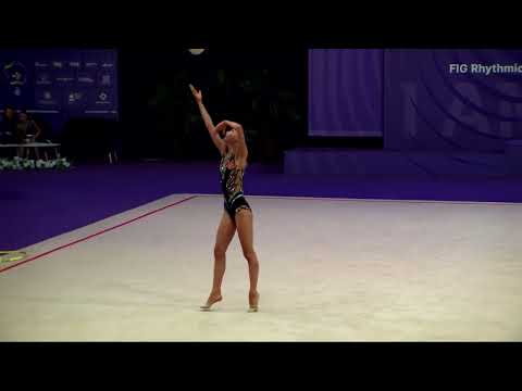 DRAGOVIC Nina (MNE) - 2023 Rhythmic Junior Worlds Qualifications BA Individual