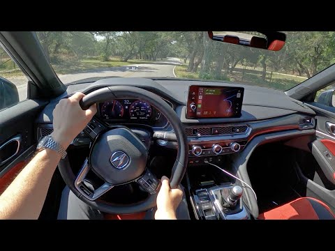 2023 Acura Integra A-Spec w/Tech (6-Speed Manual) - POV Test Drive (Binaural Audio)