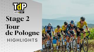 Tour de Pologne 2026 Stage 2 Highlights | Epic Sprint Finish & Final Kilometers