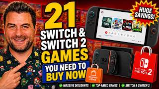 HUGE New Nintendo eShop Sale 21 Switch & Switch 2 Games Worth Buying!