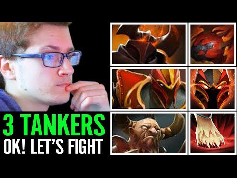 Miracle AntiMage vs 3x Tanker Incredible Farming Skill 10K MMR Comming