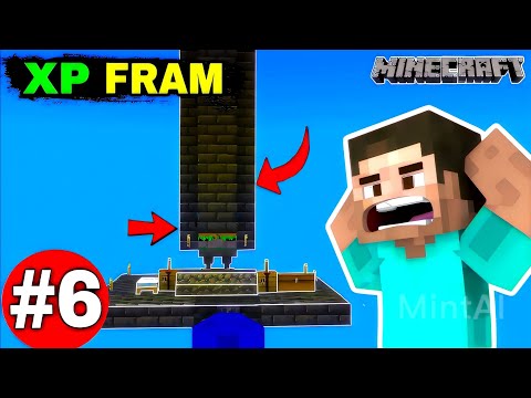 I Made Unbelievable Epic Xp Farm 😱In Minecraft Survive World Episode #6